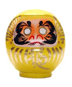 Декоративная фигурка Daruma, Unique Japan, yellow