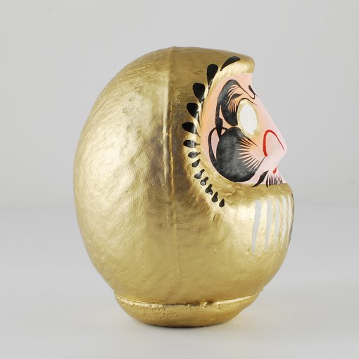 Дарума золотая, Yoshida, gold, 11 см — изображение 3