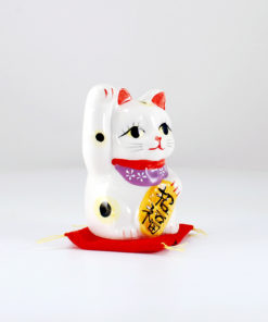 Alternative view of Кошка Манэки Нэко, белая, 7 см